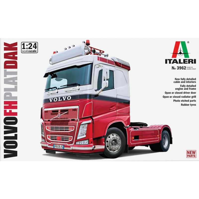 VOLVO FH PLATDAK -Escala 1/24- Italeri 3962