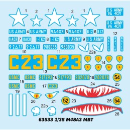 CARRO DE COMBATE M-48 A3 PATTON -Escala 1/35- I LOVE KIT 63533