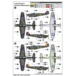 FAIREY FULMAR MK-II -Escala 1/48- Trumpeter 05823