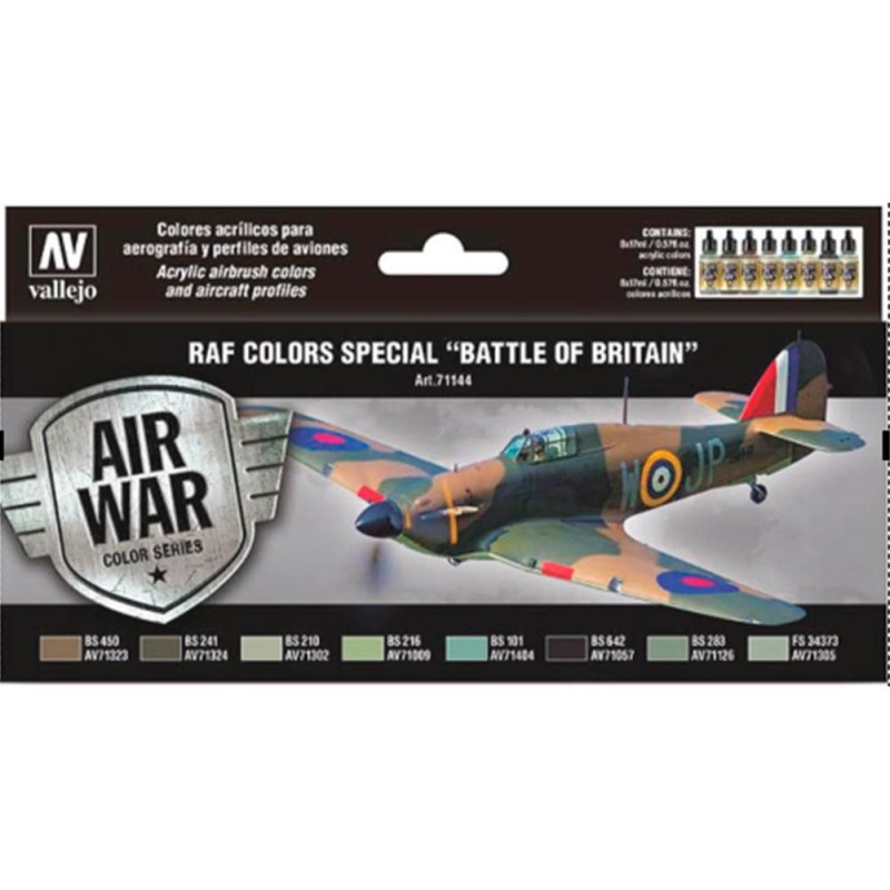 AIR WAR: R.A.F. COLORS SPECIAL - Battle of Britain (8 colores)