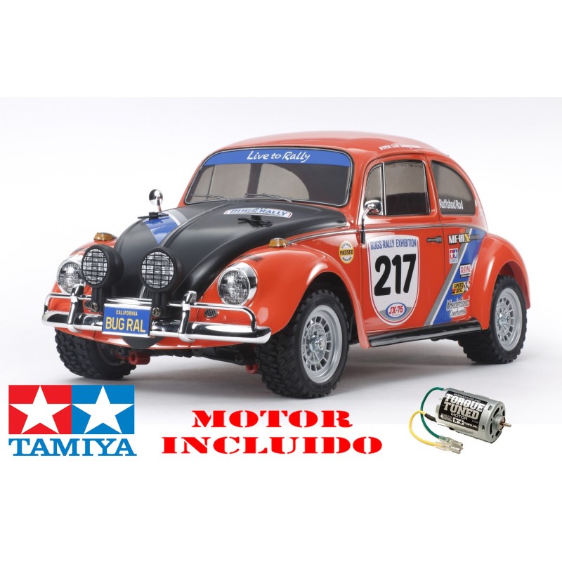 COCHE RC KIT VW Beetle Rally MF-01X 1/10 TAMIYA 58650