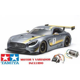 COCHE RC KIT Mercedes-AMG GT3 TT-02 1/10 TAMIYA 58639