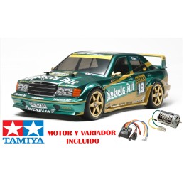 COCHE RC KIT MB190 E Evo.2 Zakspeed DA TT-01E 1/10 TAMIYA 58638