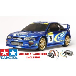 COCHE RC KIT Impreza Monte-Carlo 99 TT-02 1/10 TAMIYA 58631