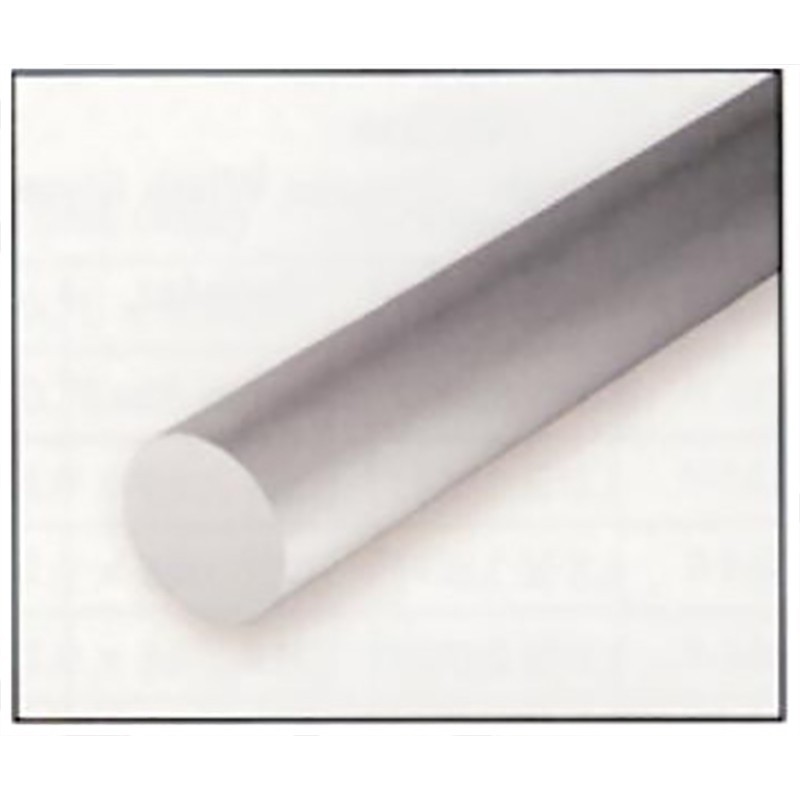 VARILLA PLASTICO REDONDA 0,5 x 360 mm 10 unidades