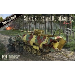 BLINDADO Sd.Kfz. 251/22 PAKWAGEN -Escala 1/16- Das Werk DW16022