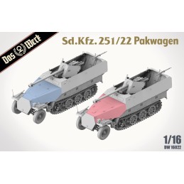 BLINDADO Sd.Kfz. 251/22 PAKWAGEN -Escala 1/16- Das Werk DW16022