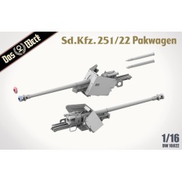 BLINDADO Sd.Kfz. 251/22 PAKWAGEN -Escala 1/16- Das Werk DW16022