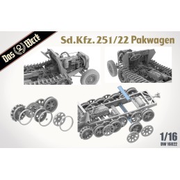 BLINDADO Sd.Kfz. 251/22 PAKWAGEN -Escala 1/16- Das Werk DW16022