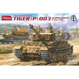 CARRO DE COMBATE Tiger (P) / VK 45.01 (P) -Escala 1/35- Amusing Hobby AH35059