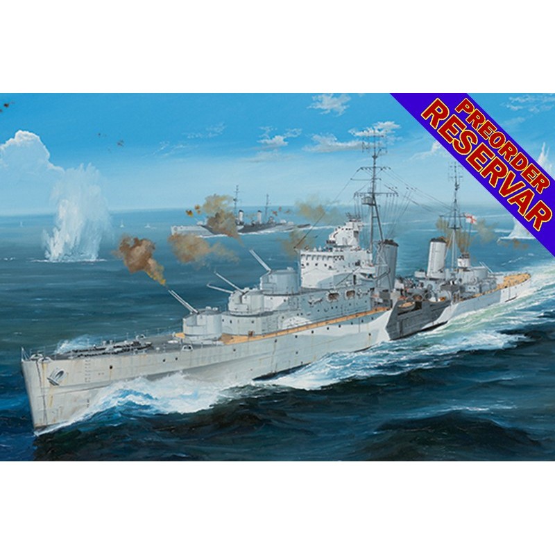 CRUCERO H.M.S. Argonaut -Escala 1/350- Trumpeter 05367