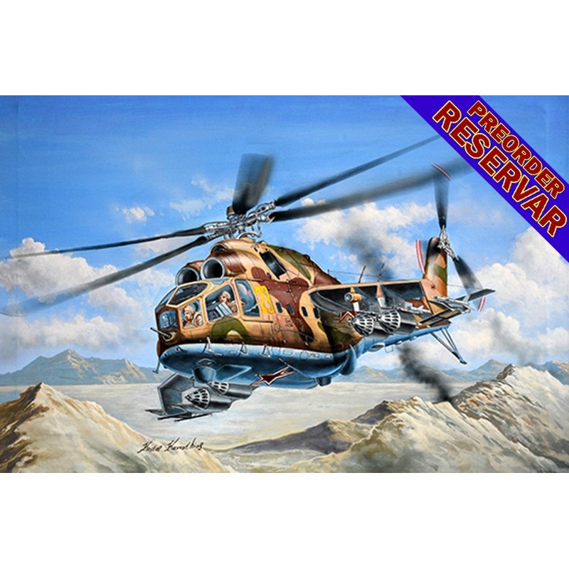 MIL Mi-24 A Hind-B -Escala 1/48- Trumpeter 05828