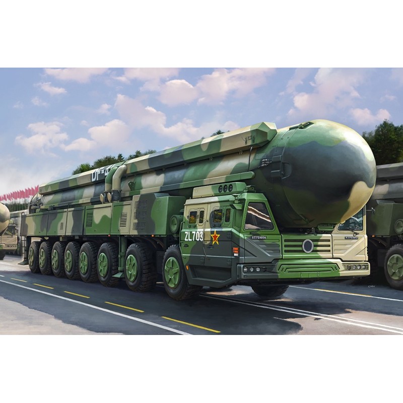 CAMION PLATAFORMA DE LANZAMIENTO DF-41 ICBM -Escala 1/72- Hobby Boss 82963