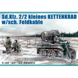 MOTO ORUGA Sd.Kfz. 2/2 KLEINES KETTENKRAD (Comunicaciones) -Escala 1/35- Dragon Models 6128