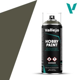 SPRAY HOBBY PAINT VERDE OLIVA 400ml  ACRILICOS VALLEJO 28003