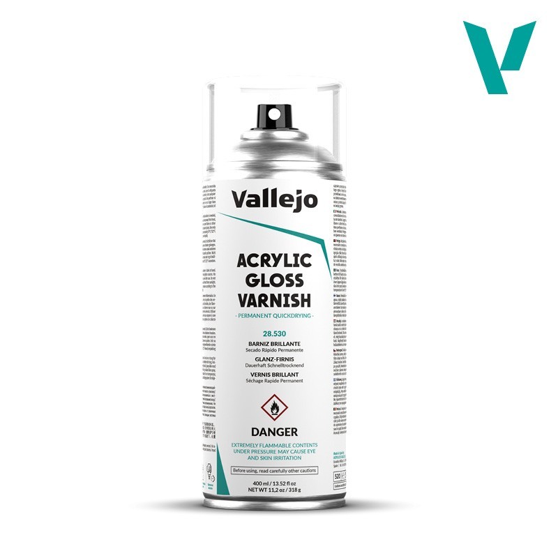 SPRAY ACRILICO BARNIZ BRILLO (400 ml)