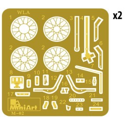 MOTOCICLETAS WLA & SOLDADOS U.S. ARMY -Escala 1/35- MiniArt 35422