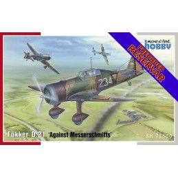 Fokker D.21 "Against Messerschmitts" -Escala 1/72- Special Hobby SH72500