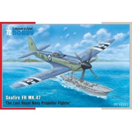 SUPERMARINE SEAFIRE FR.MK.47 "The Last Royal Navy Propeller Fighter" -Escala 1/72- Special Hobby SH72501