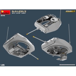 VEHICULO BLINDADO Sd.Kfz.234/2 (Torre Luchs) & Interiores -Escala 1/35- MiniArt 35416