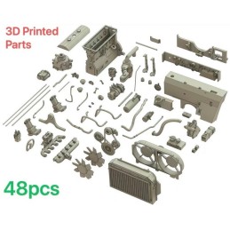 SET DE DETALLADO MOTOR Sd.Kfz. 251 -Escala 1/16- Pontos Model 16001FT