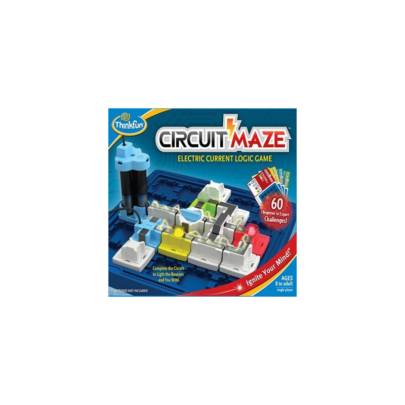 CIRCUIT MAZE - ELECTRIC LOGIC GAME - THINKFUN 76341