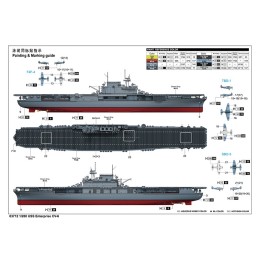 PORTAAVIONES U.S.S. ENTERPRISE CV-6 -Escala 1/200- Trumpeter 03712