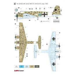 HENSCHEL Hs-129 B-2 & Cañon MK 101 & MK103 -Escala 1/48-  MN-Hobby  48MN002