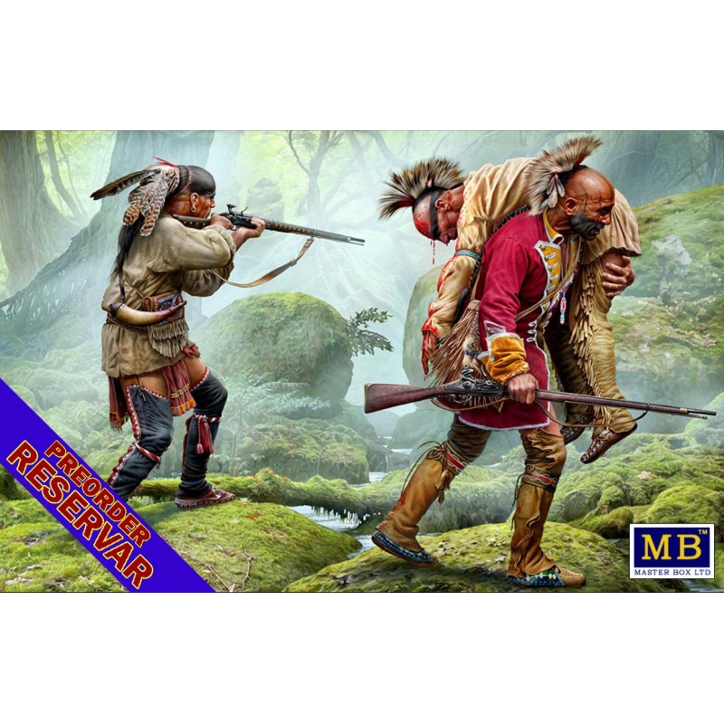 Indian Wars series: HERMANO HERIDO Nº 2 -Escala 1/35- Master Box 35210