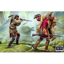 Indian Wars series: HERMANO HERIDO Nº 2 -Escala 1/35- Master Box 35210