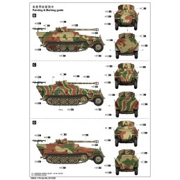 SEMIORUGA SD.KFZ. 251/22 Ausf.D y PAK-40 75 mm -Escala 1/16- Trumpeter 00943