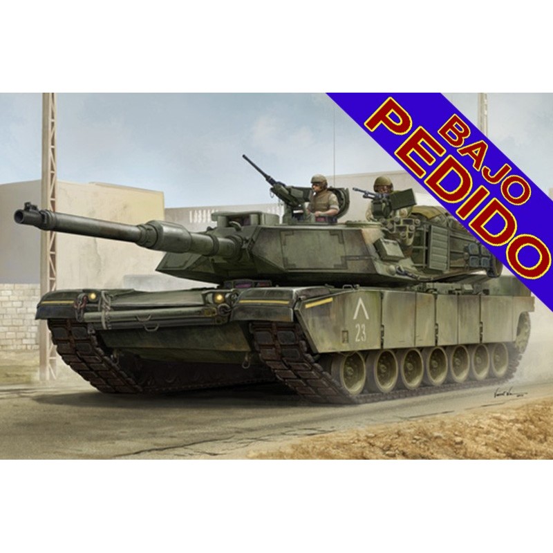 CARRO DE COMBATE M-1 A1 ABRAMS 1/16