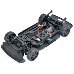 COCHE PANTHER 1/10 DRIFT BRUSHLESS 60A 3300KW HNR9802-GR 4X4 WATERPROOF GRIS RTR