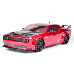 COCHE PANTHER 1/10 DRIFT BRUSHLESS 60A 3300KW HNR9802-R 4X4 WATERPROOF ROJO RTR