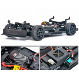 COCHE PANTHER 1/10 DRIFT BRUSHLESS 60A 3300KW HNR9802-R 4X4 WATERPROOF ROJO RTR