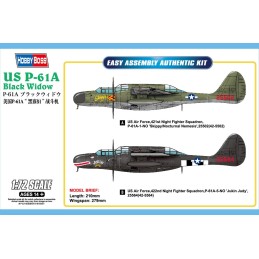 NORTHORP P-61 A BLACK WIDOW -Escala 1/72- Hobby Boss 87261