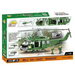 BELL UH-1 HUEY -656 pzas - Escala 1/32- COBI 2423