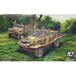 VEHICULO TODOTERRENO Pkw.K2 Type 128 Schwimmwagen -Escala 1/35- AFV Club AF35228