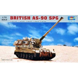 CAÑON AUTOPROPULSADO AS-90 BRAVEHEART (155 mm) -Escala 1/72- Trumpeter 07221