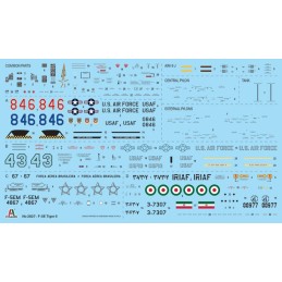 NORTHROP F-5E TIGER II - ESCALA 1/48 - ITALERI 2827