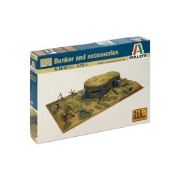 BUNKER & ACCESORIOS -Escala 1/72- Italeri 6070