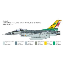 GENERAL DYNAMICS F-16C FIGHTING FALCON - ESCALA 1/48 - ITALERI 2825