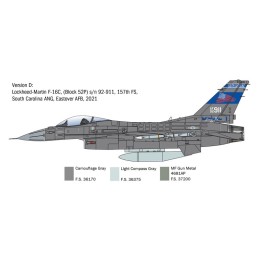 GENERAL DYNAMICS F-16C FIGHTING FALCON - ESCALA 1/48 - ITALERI 2825