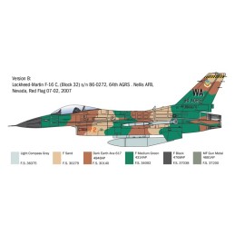 GENERAL DYNAMICS F-16C FIGHTING FALCON - ESCALA 1/48 - ITALERI 2825