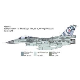 GENERAL DYNAMICS F-16C FIGHTING FALCON - ESCALA 1/48 - ITALERI 2825