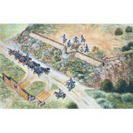 POSICION ARTILLERIA FRANCESA (Guerras Napoleonicas) -Escala 1/72- Italeri 6030