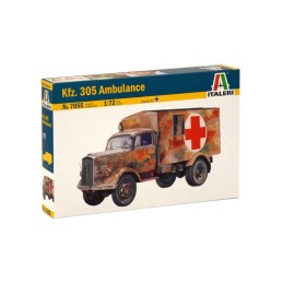 CAMION OPEL BLITZ SD.KFZ. 305 AMBULANCIA- ESCALA 1/72 - ITALERI 7055