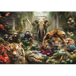 PUZZLE 1000 Pzas. MYSTIC JUNGLE - Clementoni 39824