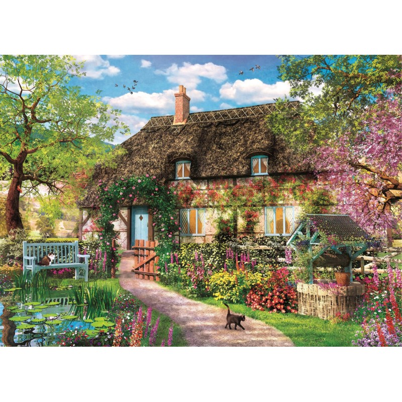 PUZZLE 1000 Pzas. THE OLD COTTAGE - Clementoni 39520