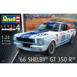 ´66 SHELBY GT 350 R, ESCALA 1/24 REVELL 07716